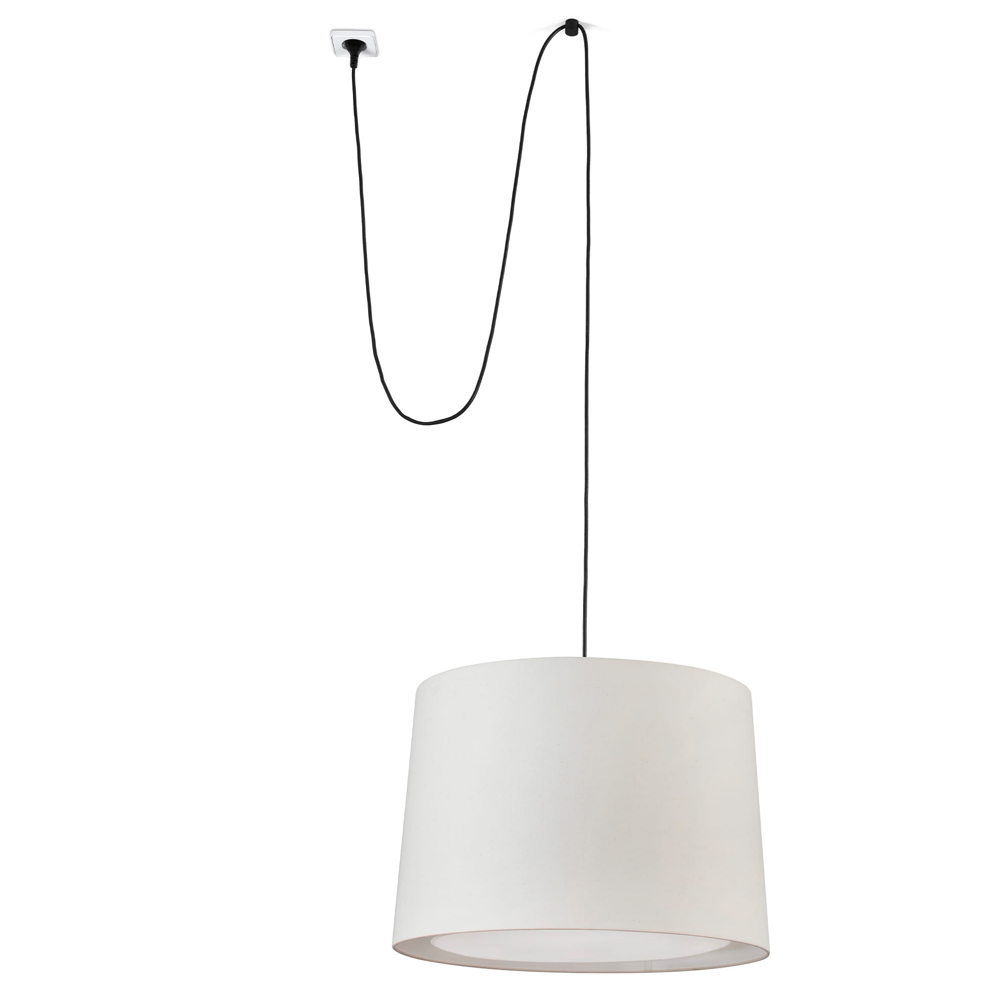 Faro CONGA Beige Pendelleuchte mit Stecker Faro CONGA Beige Pendelleuchte mit Stecker - 1