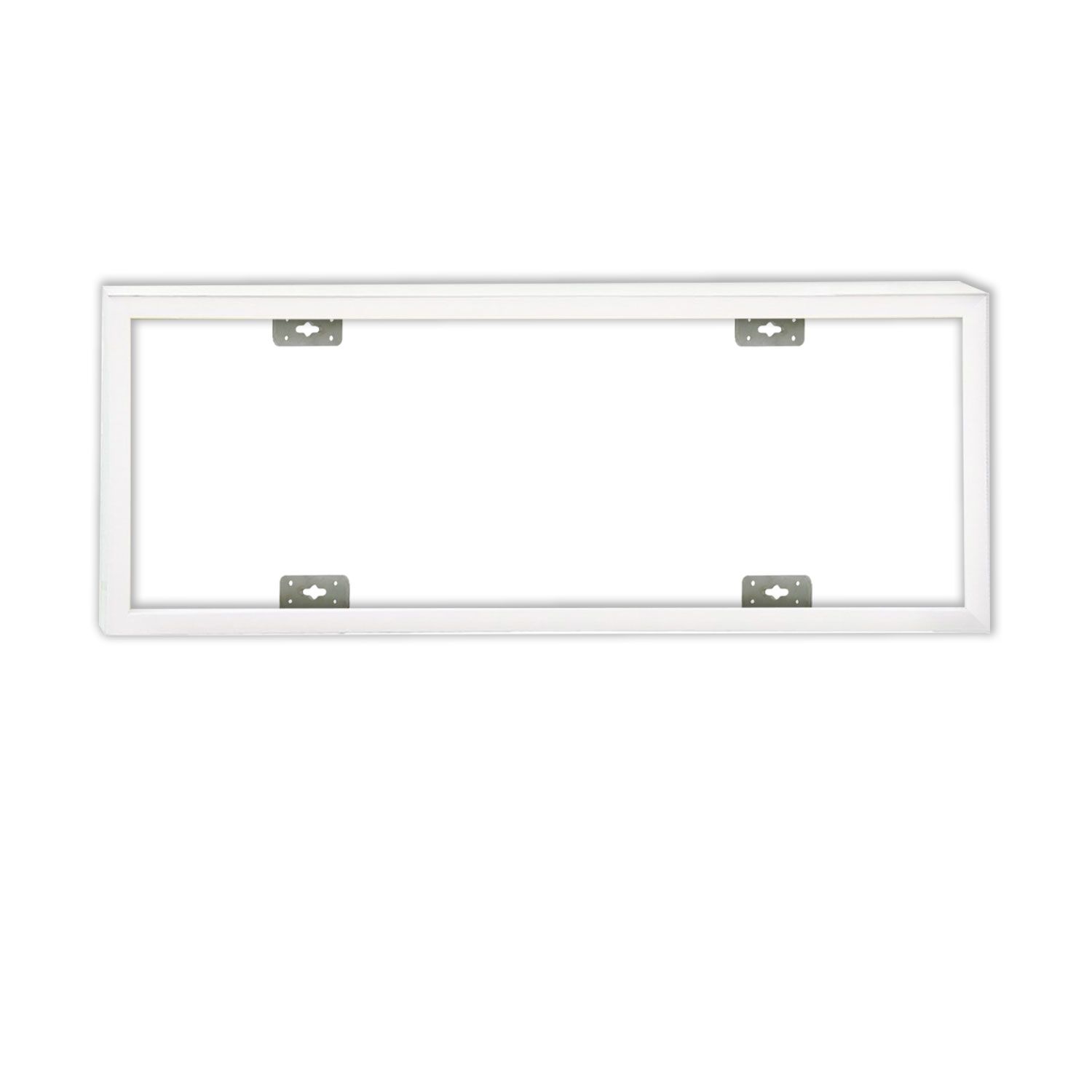 ISOLED Aufbaurahmen weiß RAL 9016, Höhe 7cm, für LED Panels 300x1200, steckbare Schnellmontage ISOLED Aufbaurahmen weiß RAL 9016, Höhe 7cm, für LED Panels 300x1200, steckbare Schnellmontage - 1