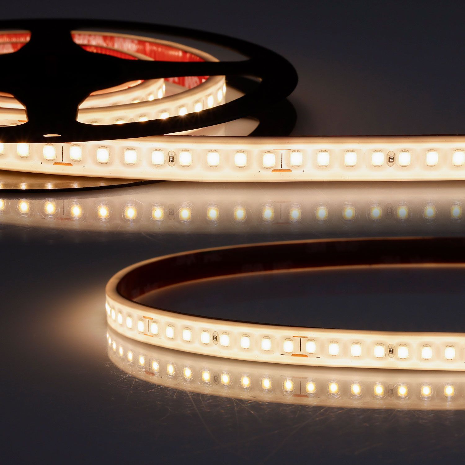 ISOLED LED AQUA930 Linear Flexband, 24V DC, 12W, IP68, 3000K, 5m Rolle, 160LED/m ISOLED LED AQUA930 Linear Flexband, 24V DC, 12W, IP68, 3000K, 5m Rolle, 160LED/m - 1