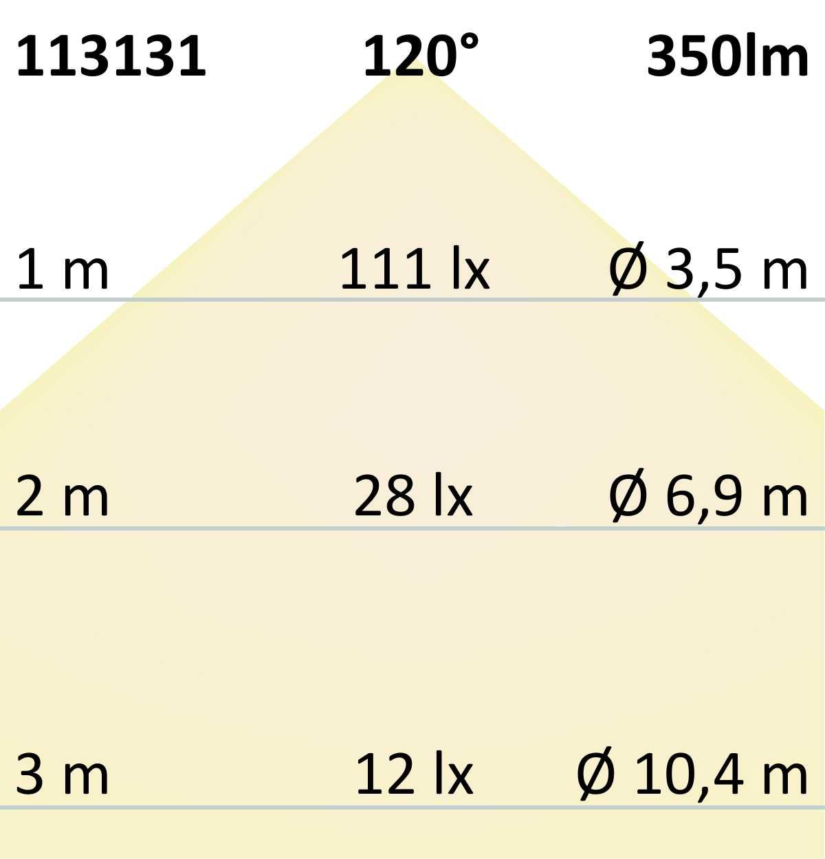 ISOLED LED Aufbauleuchte LUNA 8W, weiß, rund, DN106,5, indirektes Licht, neutralweiß - 7