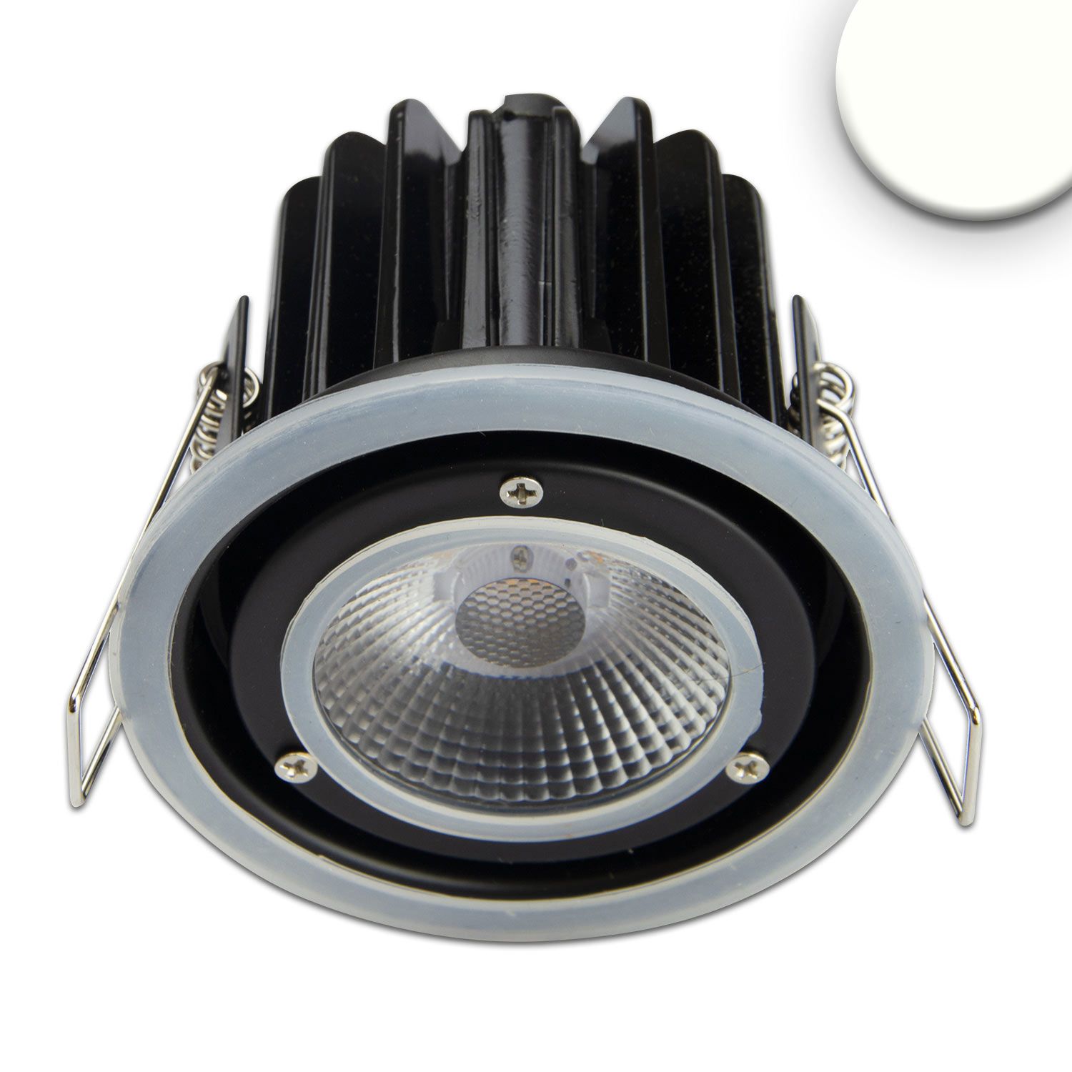 ISOLED LED Einbaustrahler Sys-68 MiniAMP, 8W, 24V DC, 4000K, CRI80, dimmbar (exkl. Cover) ISOLED LED Einbaustrahler Sys-68 MiniAMP, 8W, 24V DC, 4000K, CRI80, dimmbar (exkl. Cover) - 1