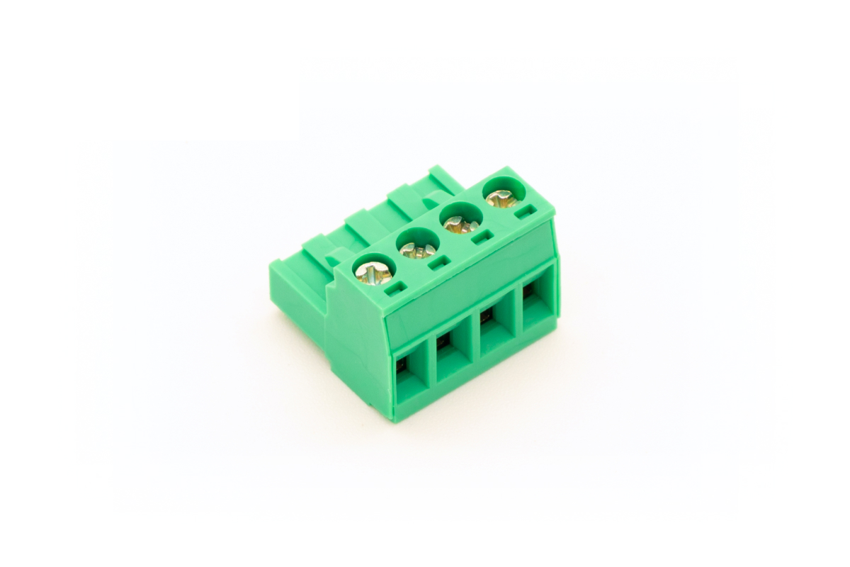 Loxone Schraub-Steckklemme Grün 4fach - 2