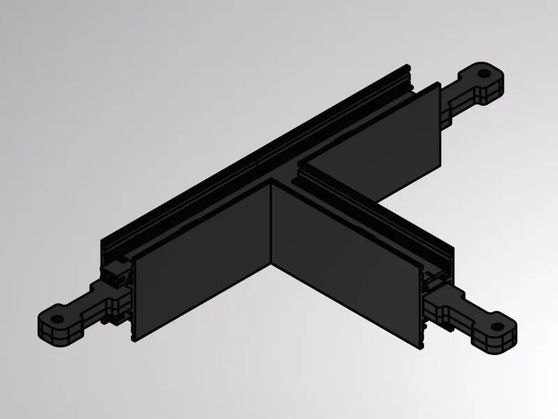 Molto Luce MAGNETICS H T-VERBINDER (schwarz) - Produktbild 1