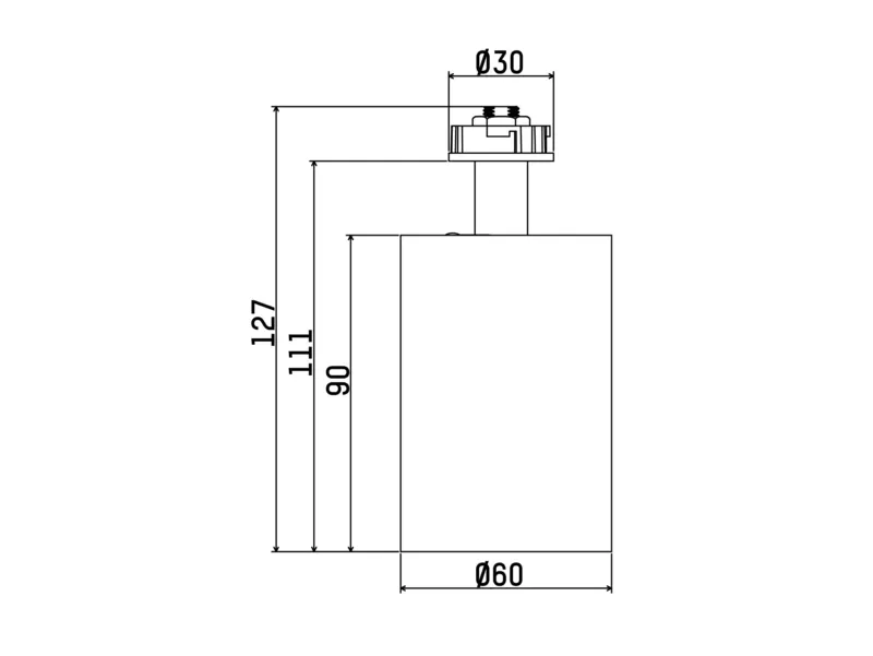 Molto Luce ELIX 60 (schwarz) - 2