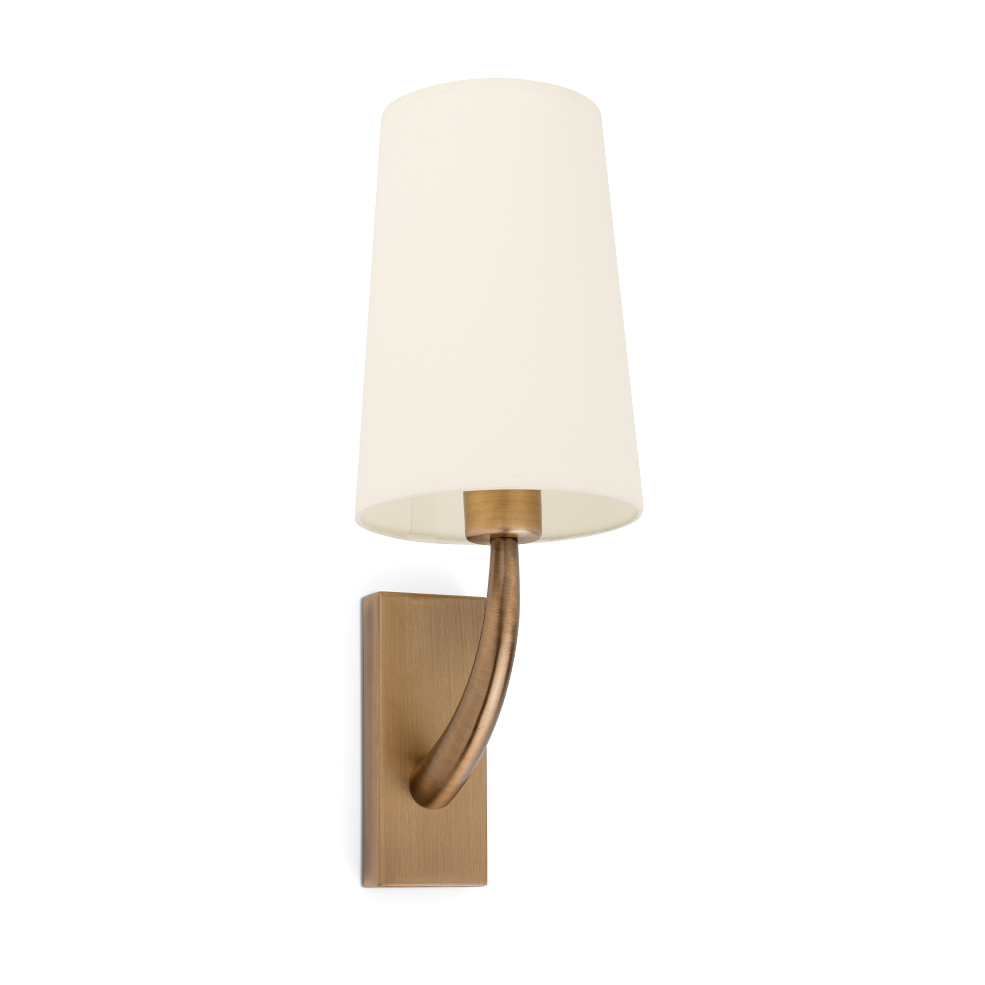 Faro REM Wandleuchte altgold matt/beige Faro REM Wandleuchte altgold matt/beige - Produktbild 1