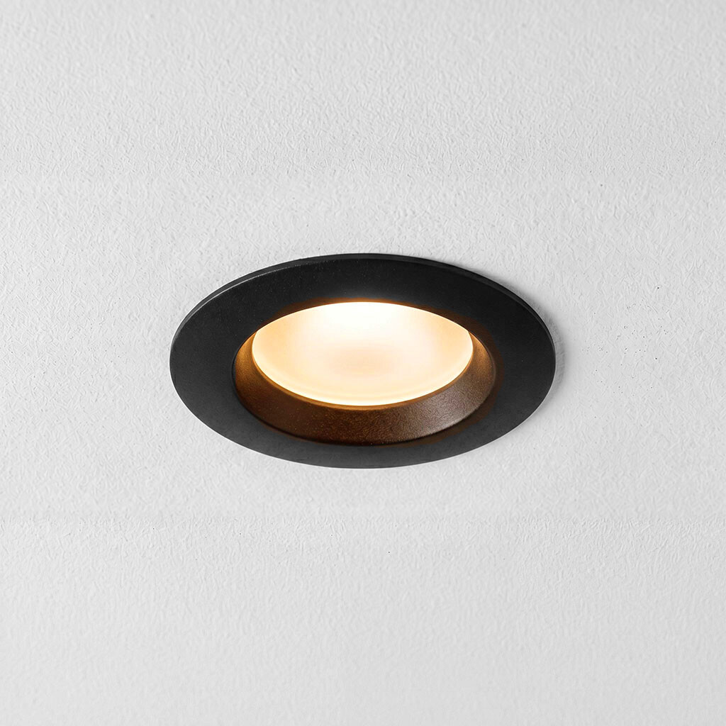 Emilum LED-Spot 24V, 10W, Dim to Warm, CRI90 Schwarz - 2