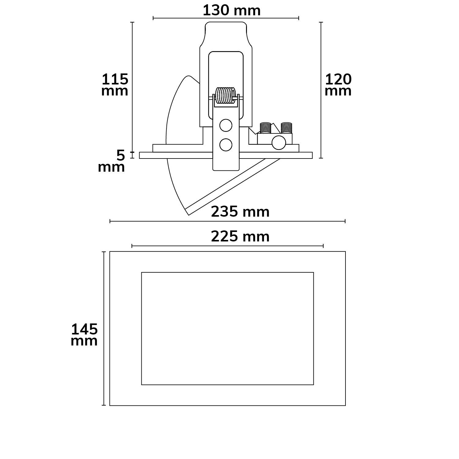 ISOLED LED Shop-Downlight Box, 32W, ausschwenkbar, weiß, ColorSwitch 3000|4000|6000K, dimmbar - 3
