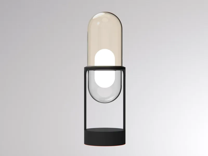 Molto Luce PILLE T (schwarz/grau champagner) - Produktbild 1