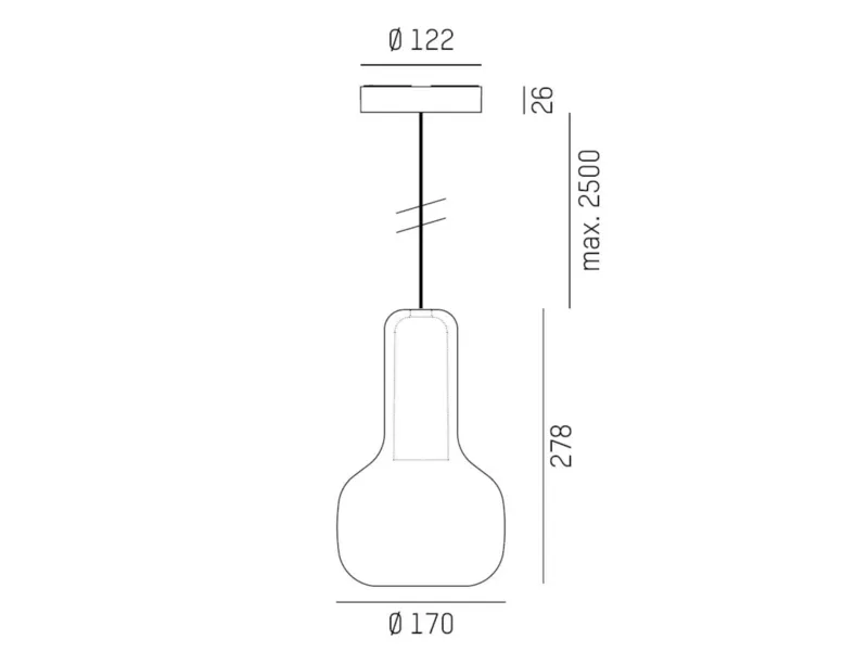 Molto Luce CORPA IRIS S PD (schwarz/rose) - Produktbild 2