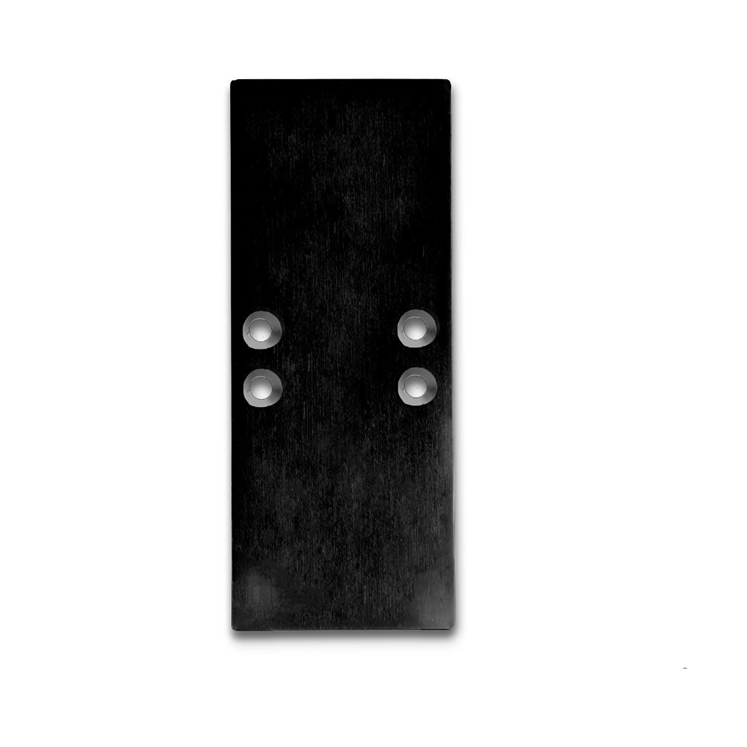 ISOLED Endkappe EC66 Aluminium schwarz für Profil 2SIDE, 2 STK, inkl. Schrauben ISOLED Endkappe EC66 Aluminium schwarz für Profil 2SIDE, 2 STK, inkl. Schrauben - 1