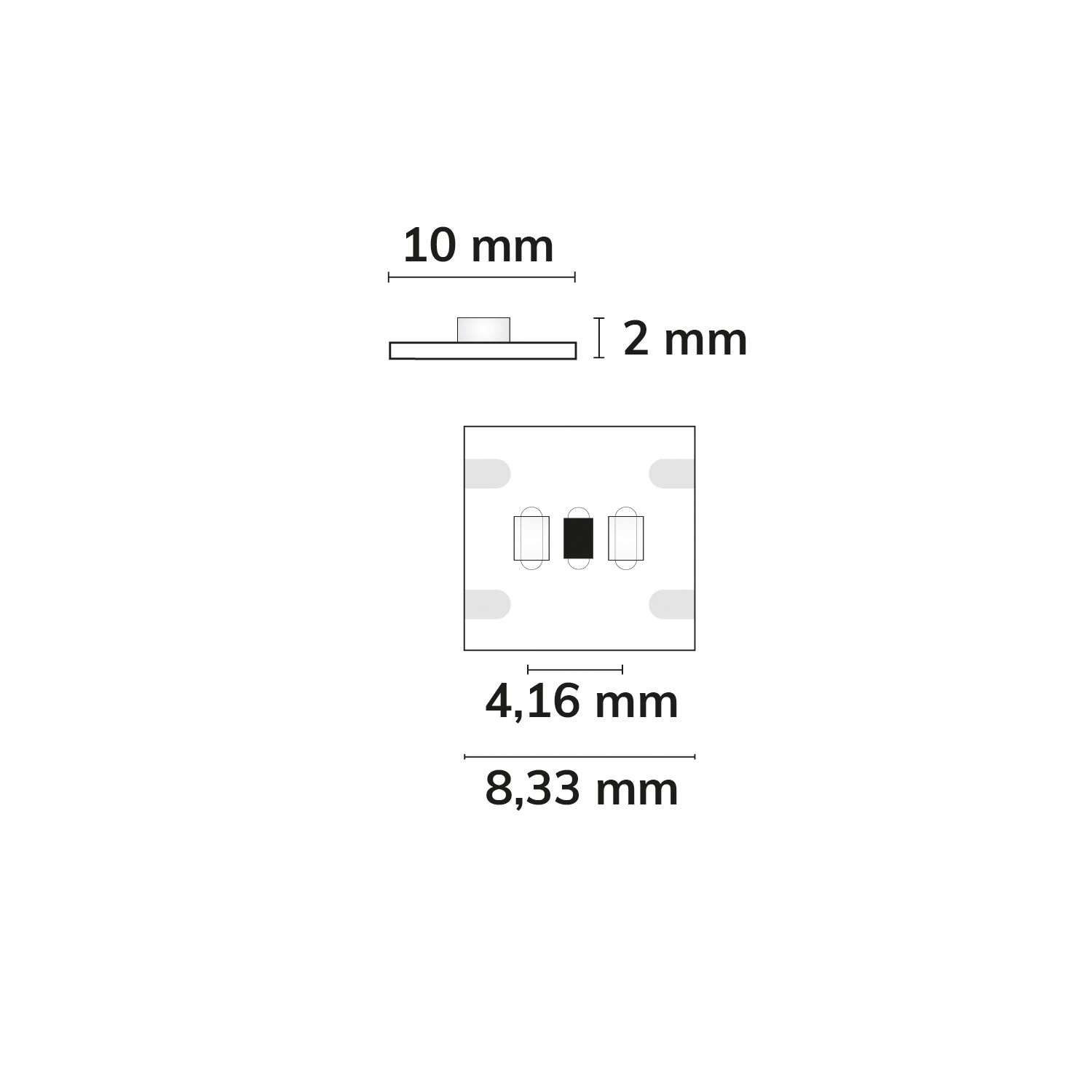 ISOLED LED CRI940 Linear10 Flexband, 24V DC, 10W, IP20, 4000K, 20m Rolle, 240 LED/m - 3