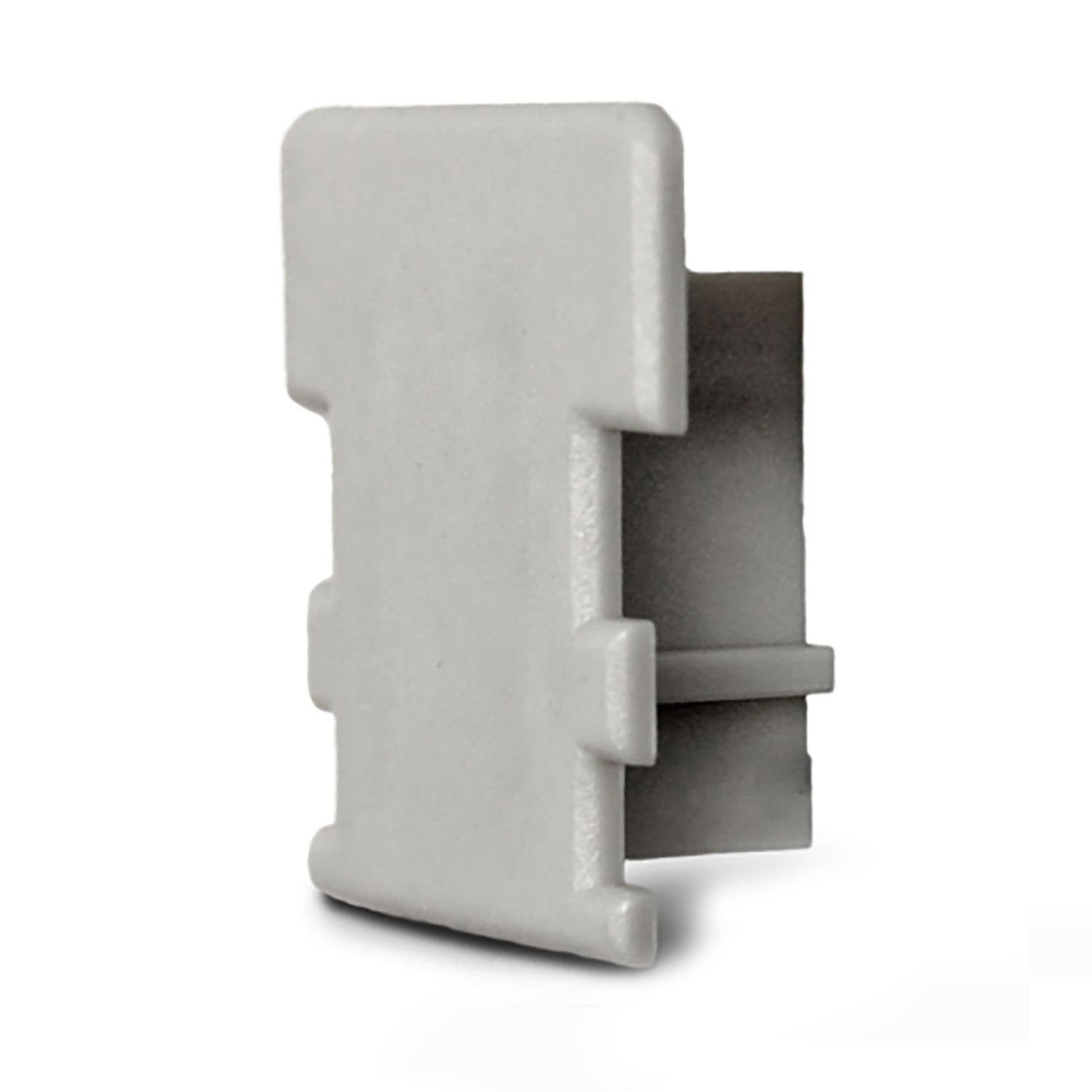 ISOLED Endkappe für Profil GROUND-OUT12 silber - 1