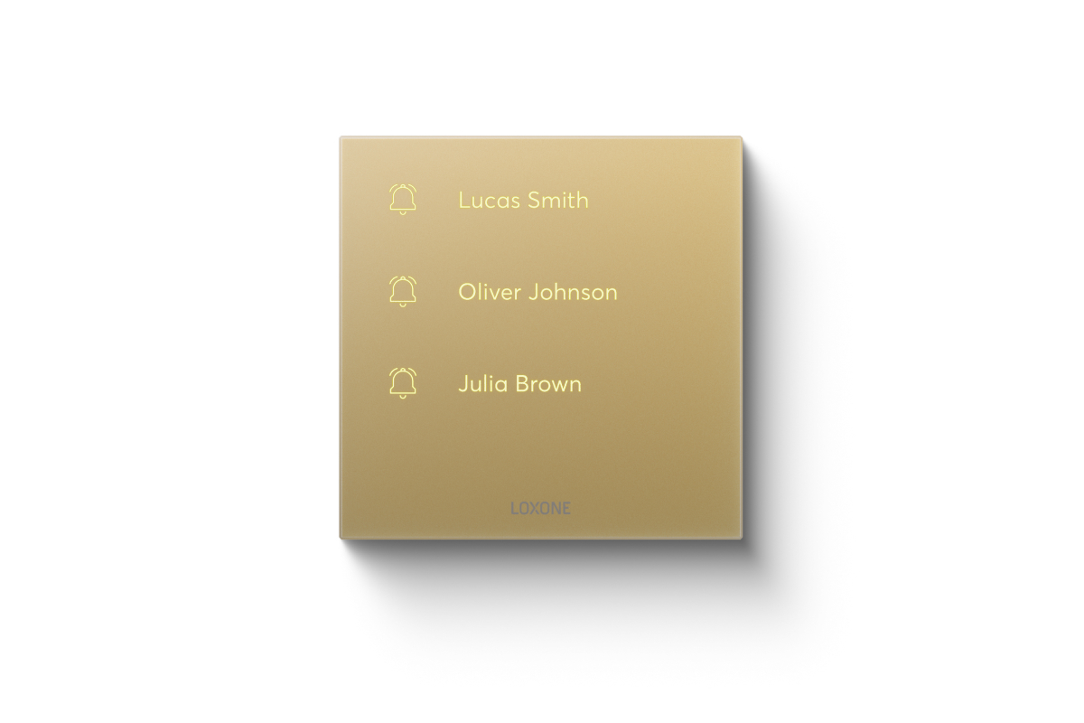 Loxone Touch Pure Flex 24V Air Gold - 2