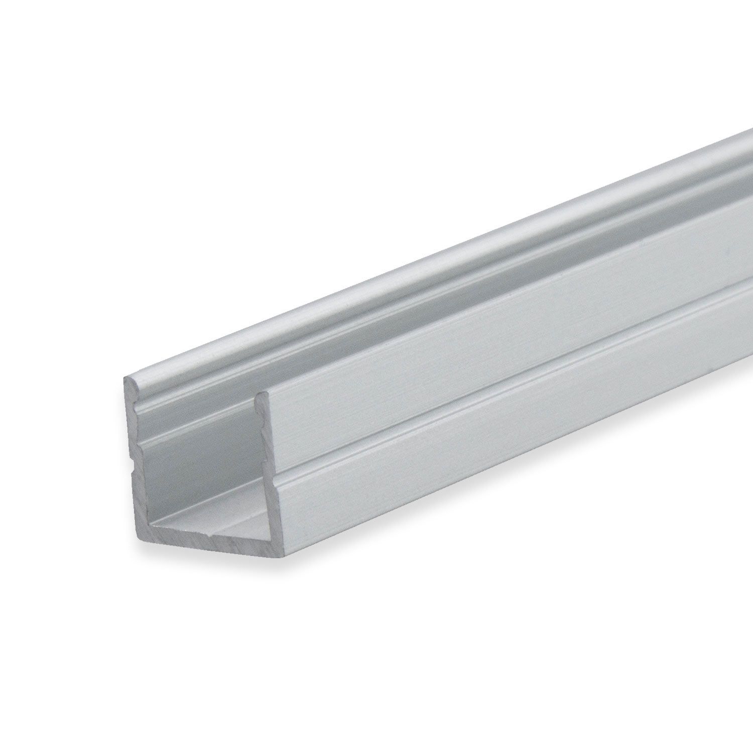 ISOLED LED Aufbauprofil SURF8 Aluminium eloxiert, 300cm ISOLED LED Aufbauprofil SURF8 Aluminium eloxiert, 300cm - 1