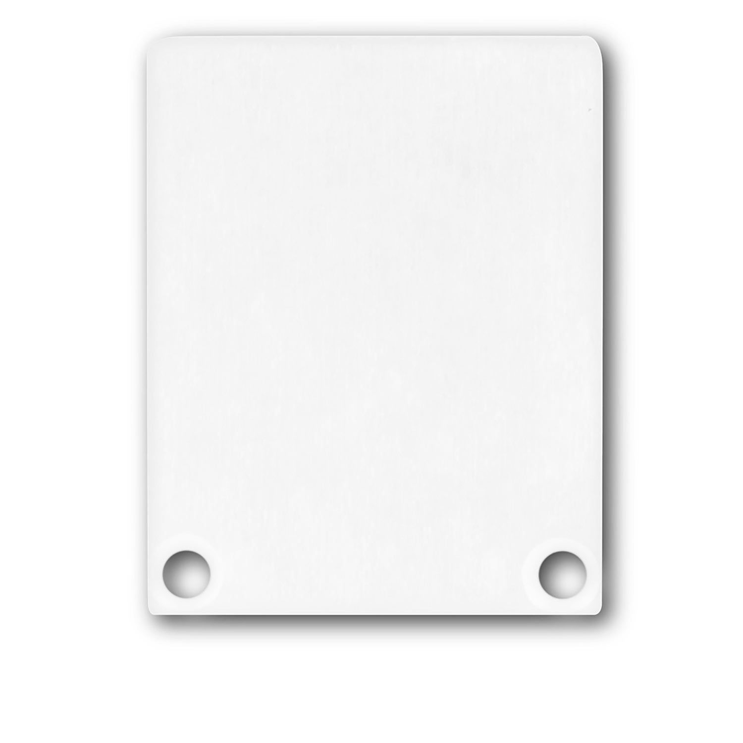 ISOLED Endkappe EC45 Alu weiß RAL 9010 für SURF/DIVE20 FLAT mit COVER12, 2 STK, inkl. Schrauben ISOLED Endkappe EC45 Alu weiß RAL 9010 für SURF/DIVE20 FLAT mit COVER12, 2 STK, inkl. Schrauben - 1