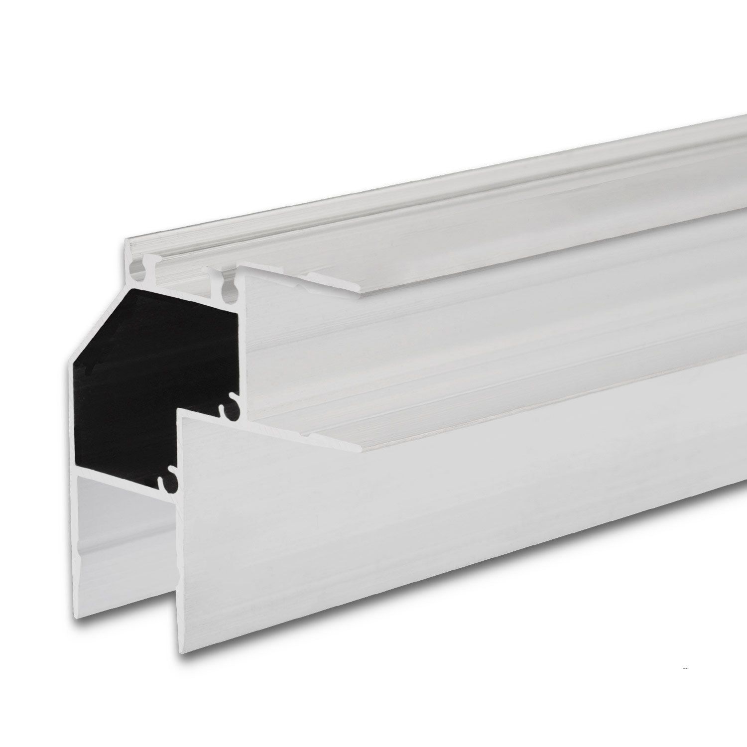 ISOLED LED Eckprofil HIDE ANGLE Aluminium weiß RAL 9003, 200cm ISOLED LED Eckprofil HIDE ANGLE Aluminium weiß RAL 9003, 200cm - 1