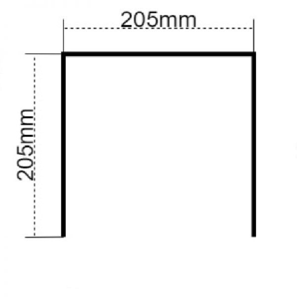 ISOLED Montagebügel für LED Hallenleuchte MS 150W - 2