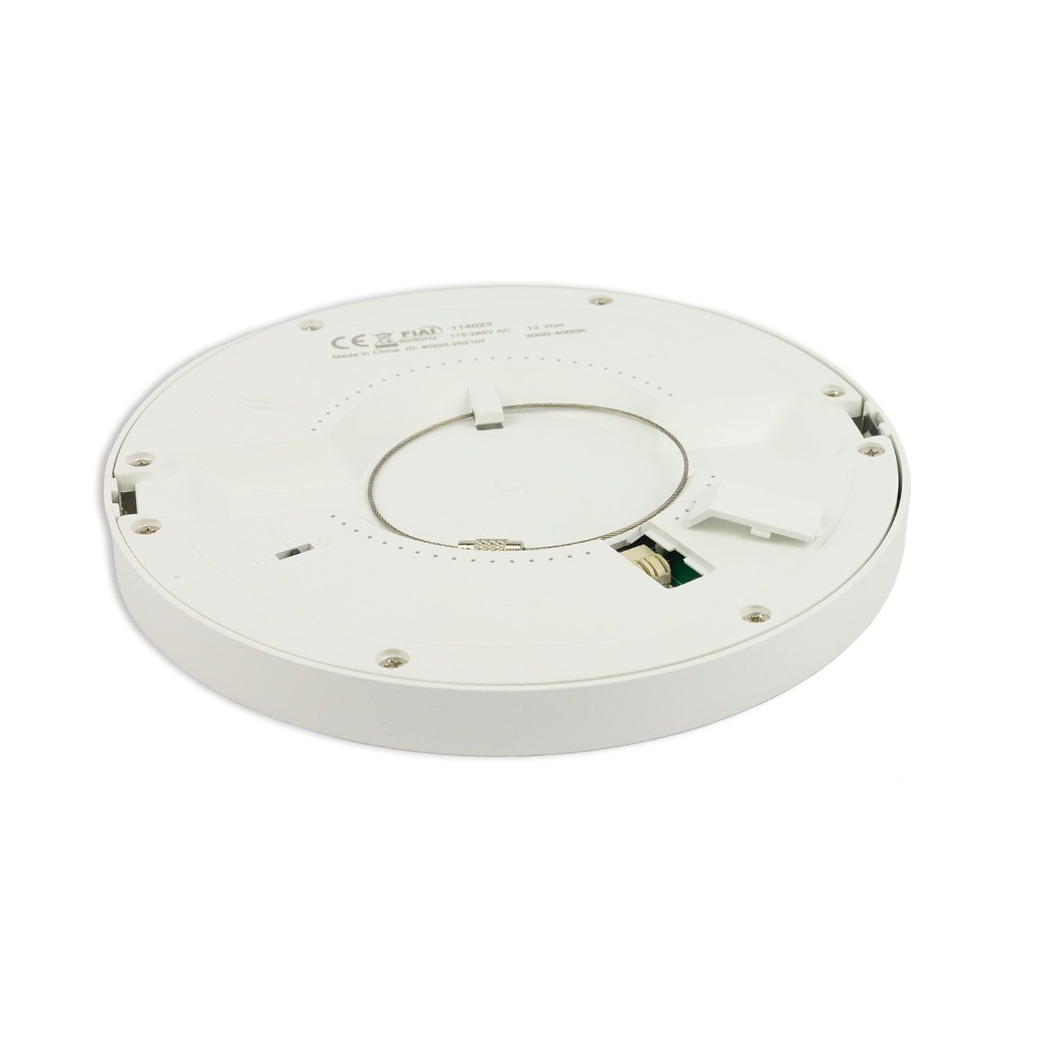 ISOLED LED Aufbau/Einbauleuchte Slim Flex, 12W, schwarz, ColorSwitch 3000|3500|4000K - 2