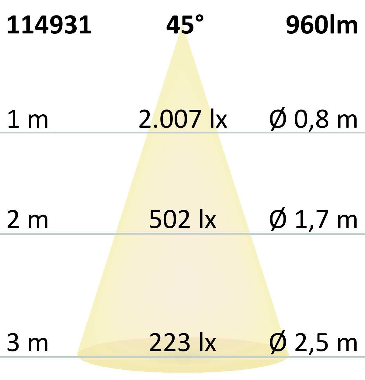 ISOLED LED Einbauleuchte Slim68 schwarz, eckig, 9W, neutralweiß, dimmbar - 4