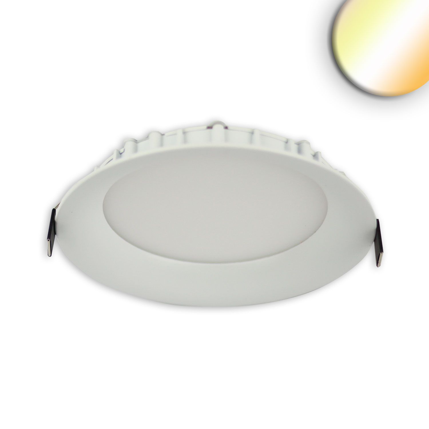 ISOLED LED Downlight, 15W, ultraflach, ColorSwitch 2600|3100|4000K, dimmbar - 1