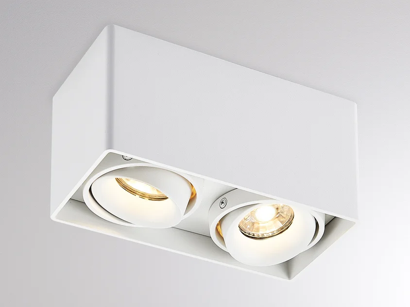Molto Luce Qana Double Square SD (Weiß) - 1