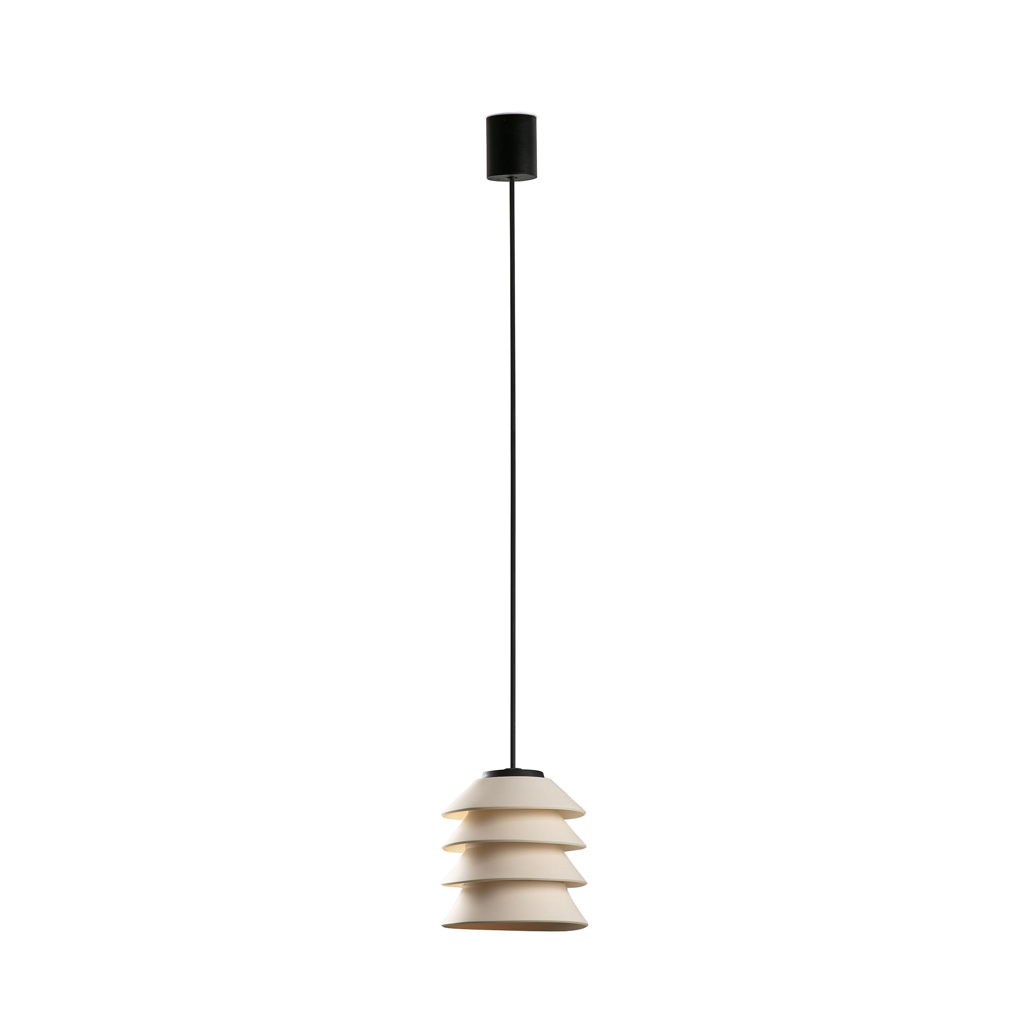 Faro TOBA Pendelleuchte mit Baldachin beige Faro TOBA Pendelleuchte mit Baldachin beige - 1