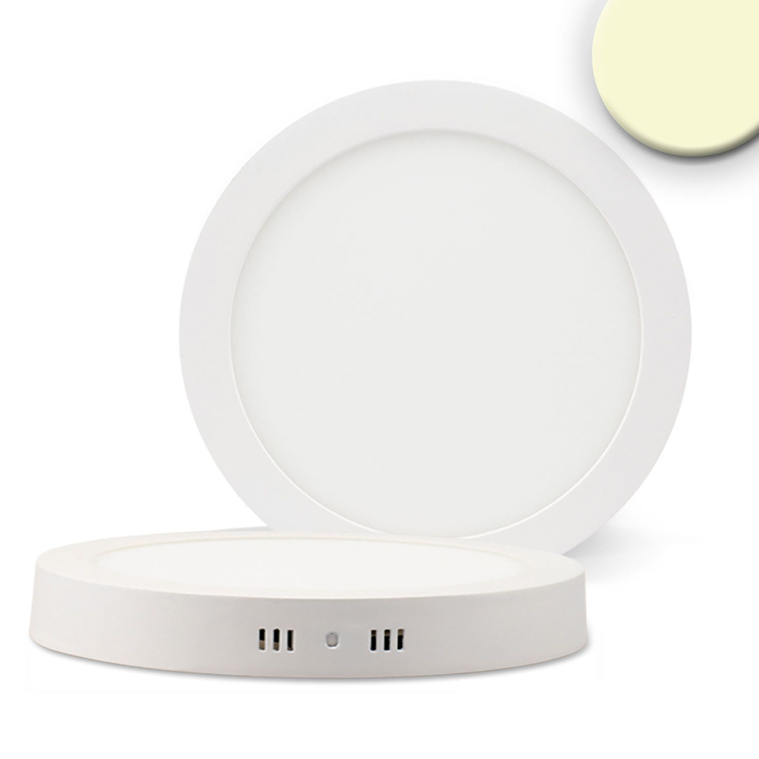 ISOLED LED Deckenleuchte weiß, 24W, rund, DN300, warmweiß, dimmbar ISOLED LED Deckenleuchte weiß, 24W, rund, DN300, warmweiß, dimmbar - 1