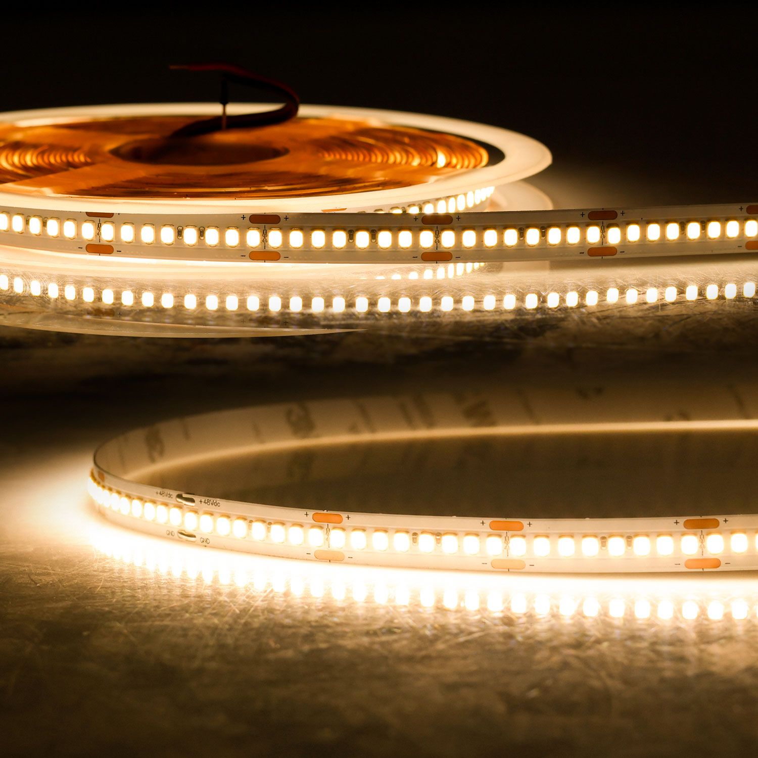 ISOLED LED HEQ927 Flexband High Bright, 48V DC, 22W, IP20, 2700K, 140lm/W, 5m Rolle, 240 LED/m ISOLED LED HEQ927 Flexband High Bright, 48V DC, 22W, IP20, 2700K, 140lm/W, 5m Rolle, 240 LED/m - 1