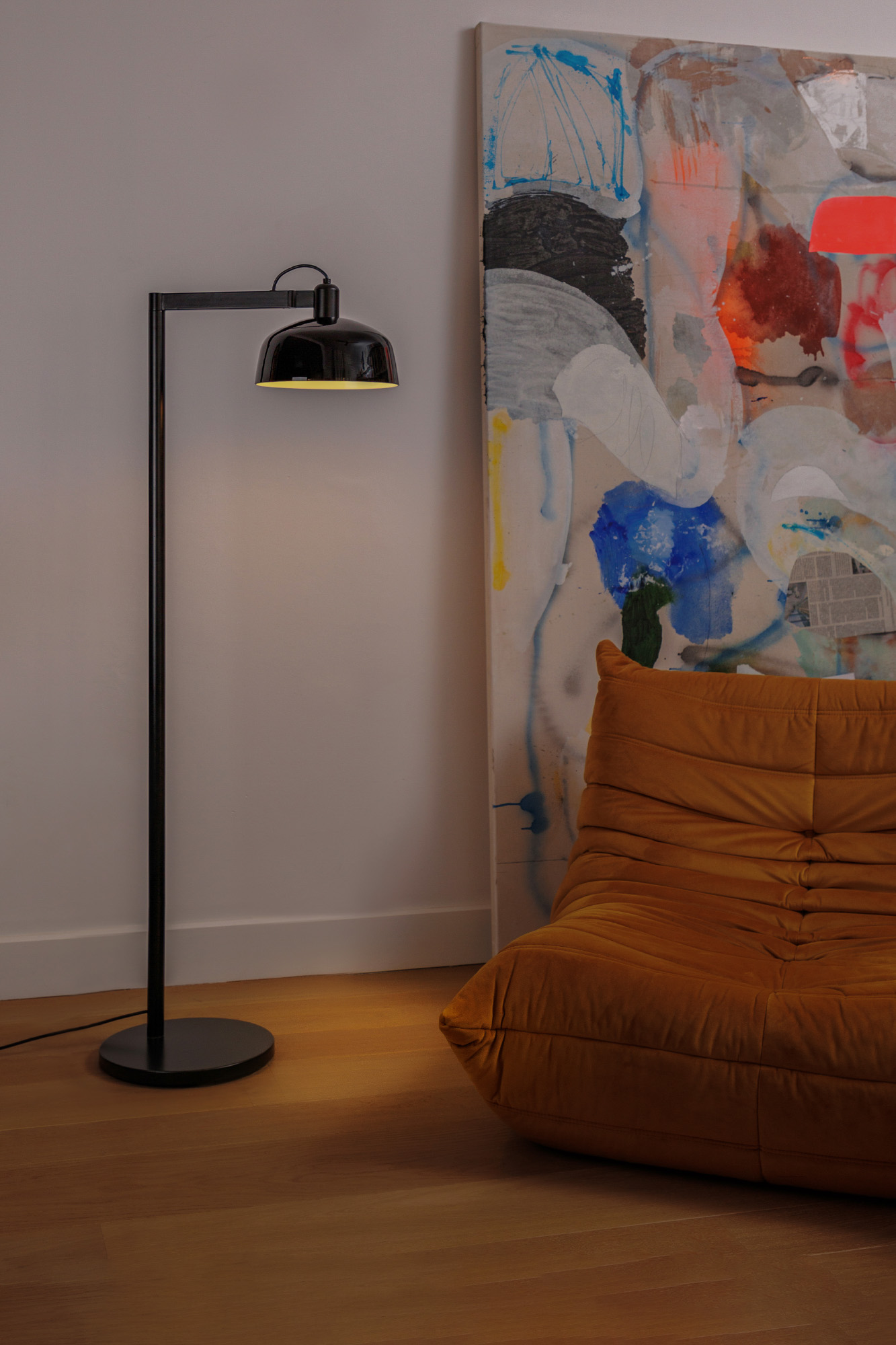 Faro TATAWIN Schwarze Stehleuchte für das Wohnzimmer - 3