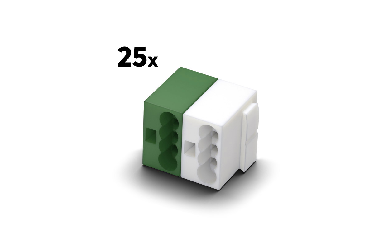 Loxone Tree Turbo Klemme (25 Stk.) Loxone Tree Turbo Klemme (25 Stk.) - 1