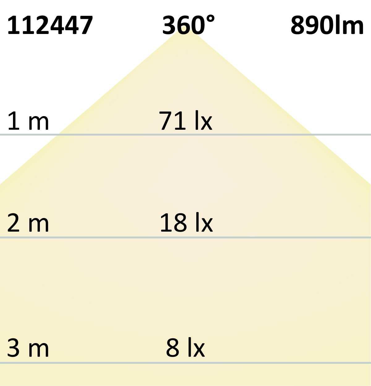 ISOLED E27 LED Birne, 8W, klar, warmweiß, dimmbar - 7