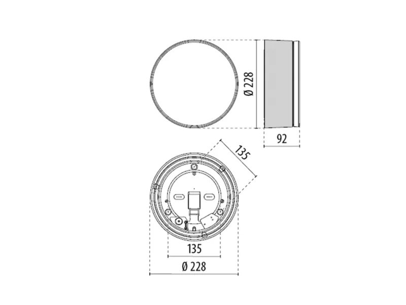 Molto Luce MENTO S SD (anthrazit/weiß) - Produktbild 2