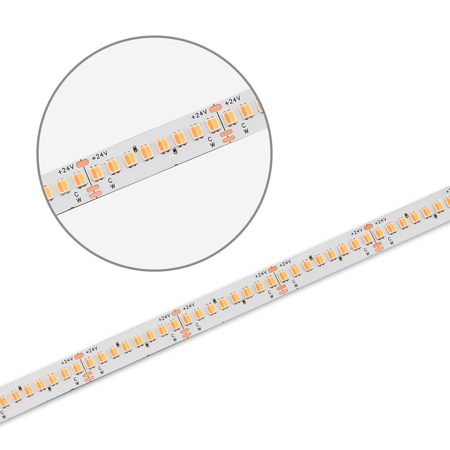 ISOLED LED CRI918/940 CCT Flexband, 24V DC, 10W+10W, 5m Rolle, 320 LED/m - 2