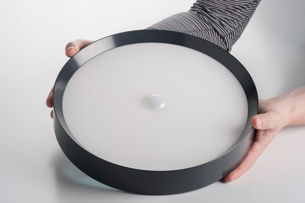 Loxone LED Ceiling Light RGBW Air Anthrazit - Produktbild 5