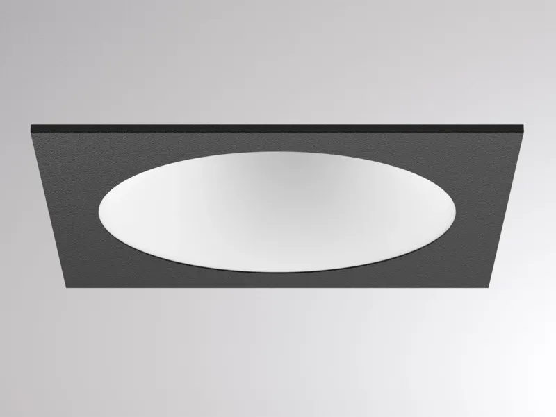 Molto Luce DARK NIGHT DEKORRAHMEN QUADRATISCH (schwarz) - 1