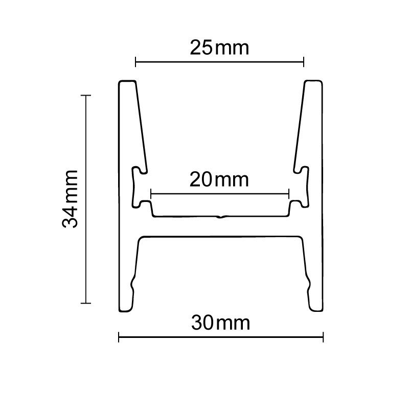 ISOLED LED Lichtleiste Outdoor 46,5 cm, IP67, 24V, 5W+5W, 3000-6500K weißdynamisch - 2