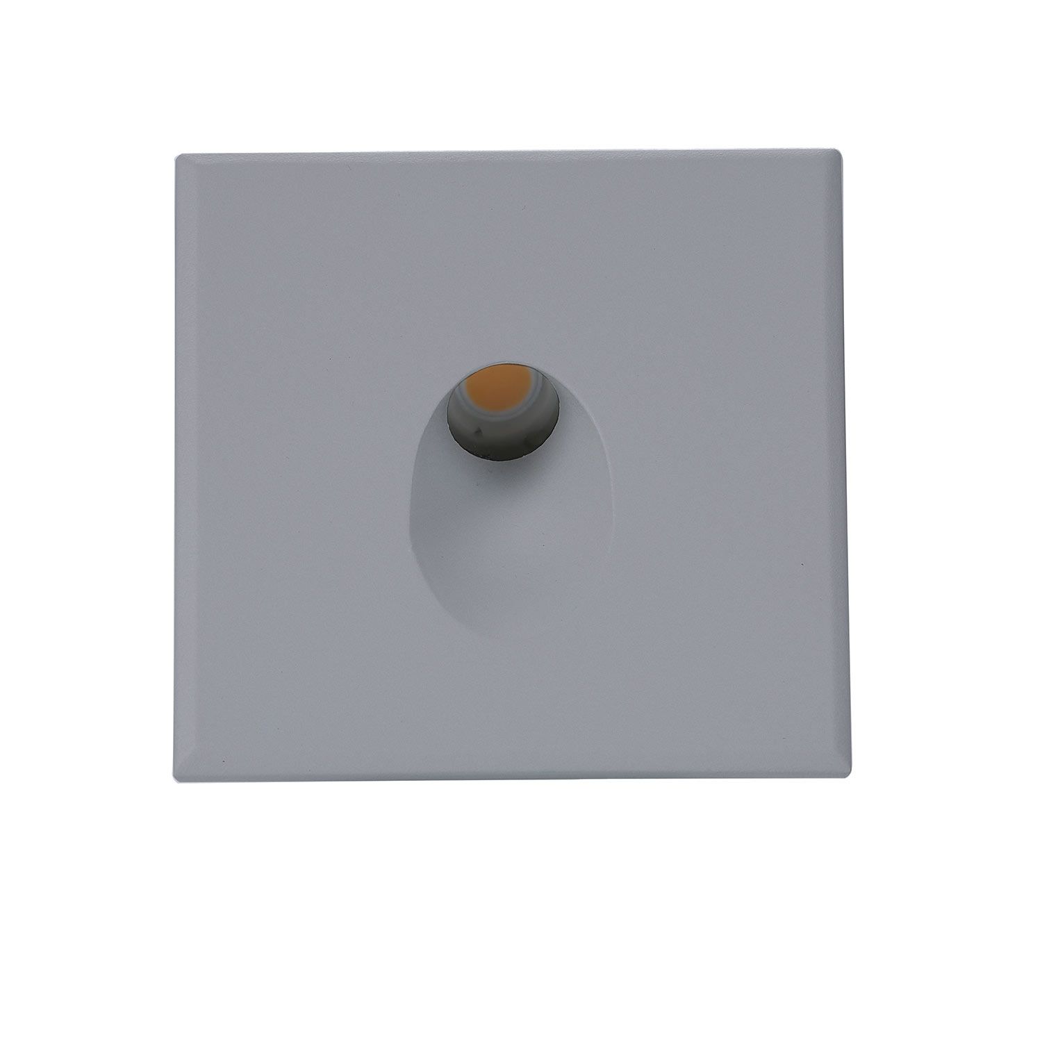 ISOLED Cover Aluminium eckig 1 silbergrau für Sys-Wall68 ISOLED Cover Aluminium eckig 1 silbergrau für Sys-Wall68 - 1