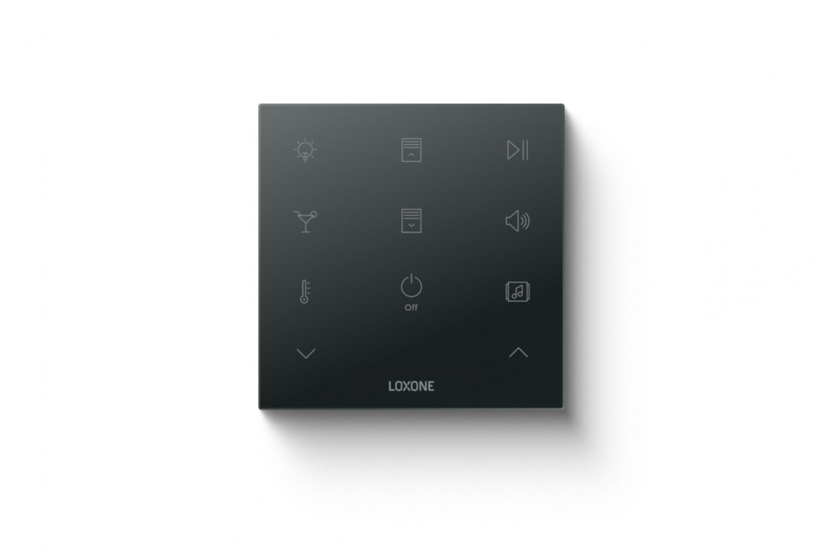 Loxone Touch Pure Flex Standard Audio Tree Anthrazit - Produktbild 1