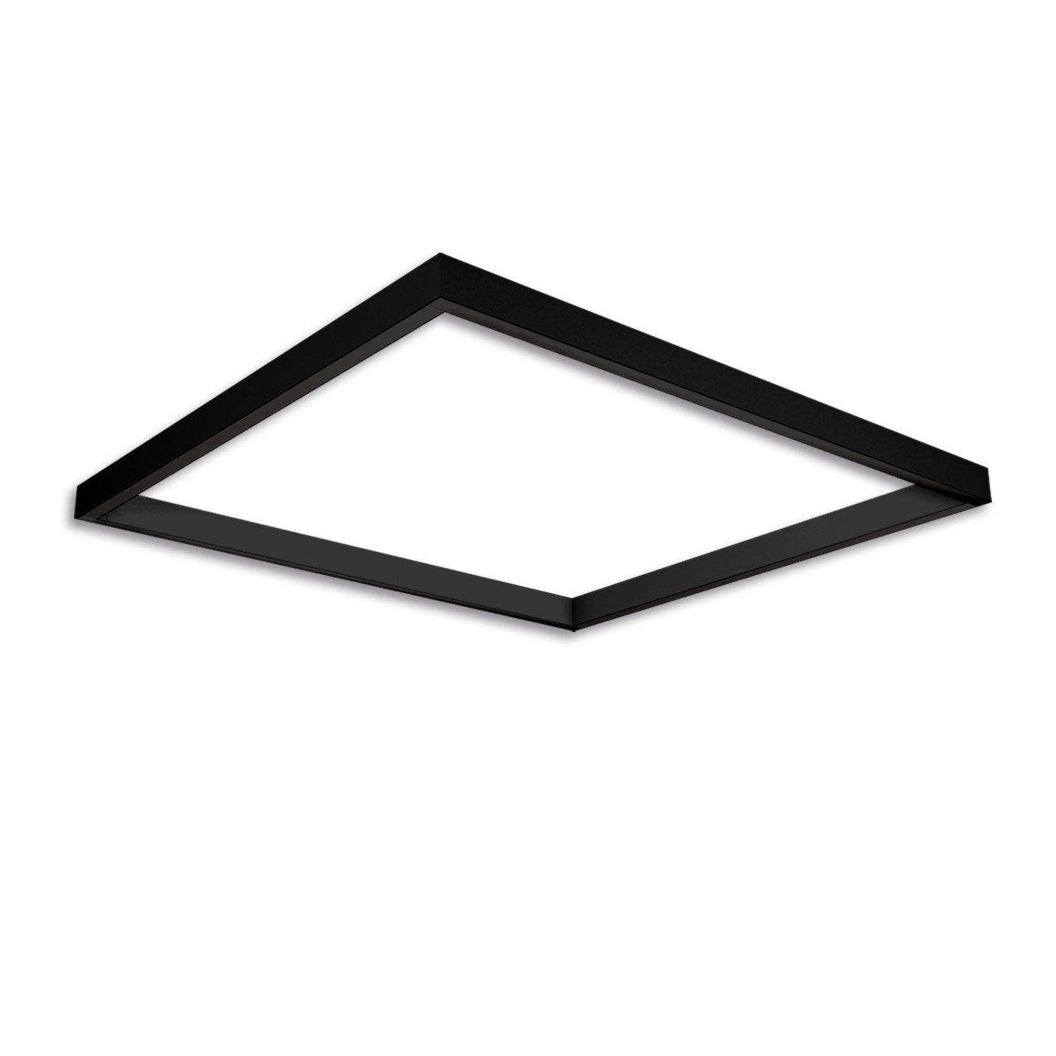 ISOLED Track48 Leuchtenrahmen H50, Innenformat 900x1000mm, schwarz, exkl. Trafo, exkl. Montageclip/Seilabh. - 1